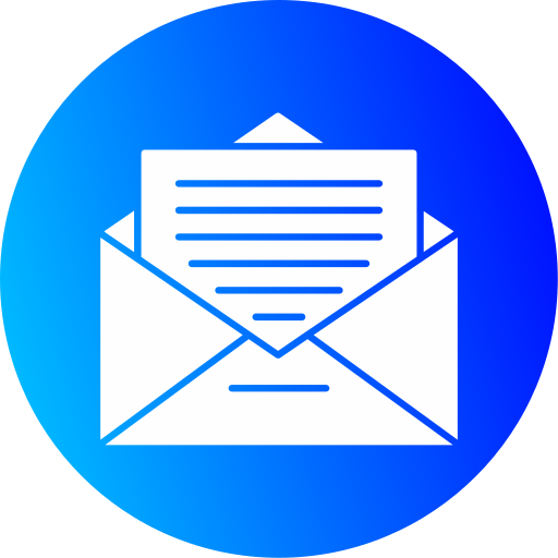 Envelope Generic gradient fill icon