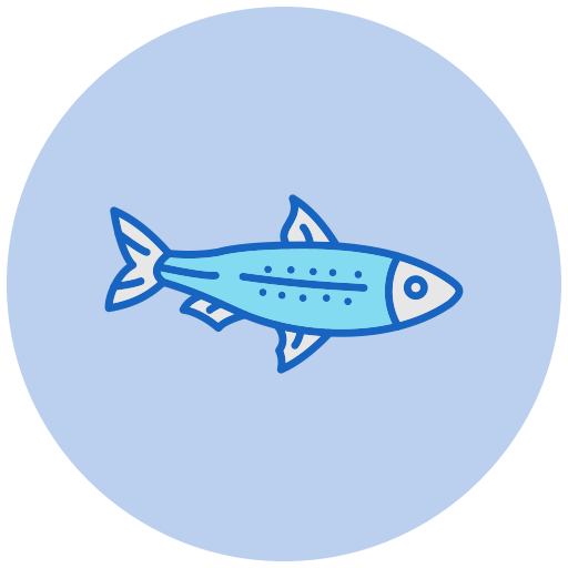 Sardine Generic color lineal-color icon