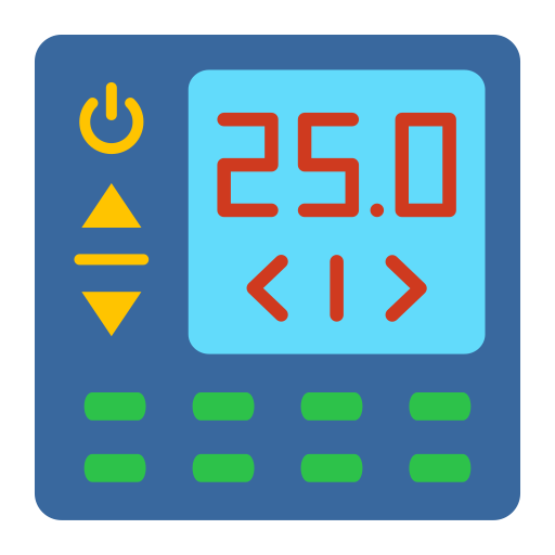 Thermostat Free electronics icons