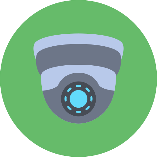 circuito cerrado de televisión icono gratis