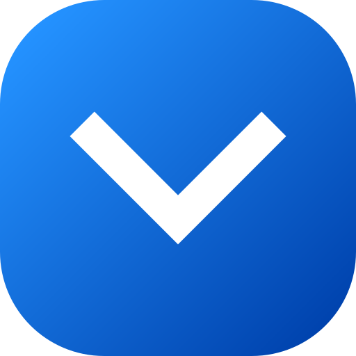 pfeil nach unten kostenlos Icon