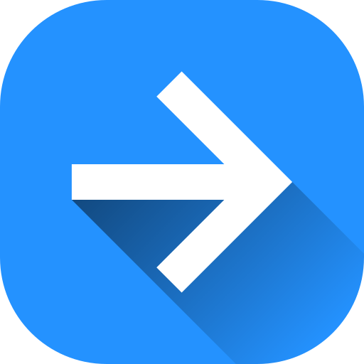 flecha correcta icono gratis