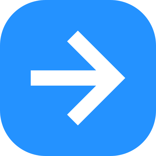 flecha correcta icono gratis