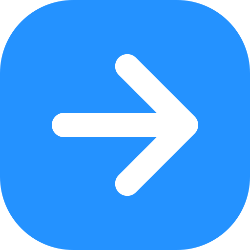 flecha correcta icono gratis