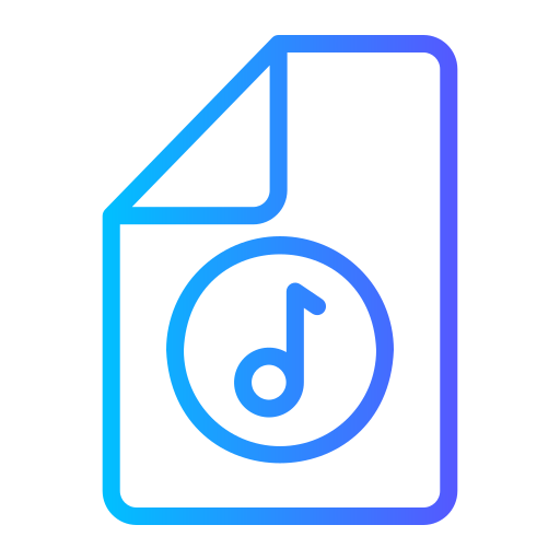 Musical note free icon