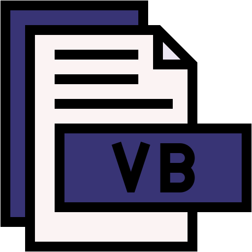 Vb - free icon