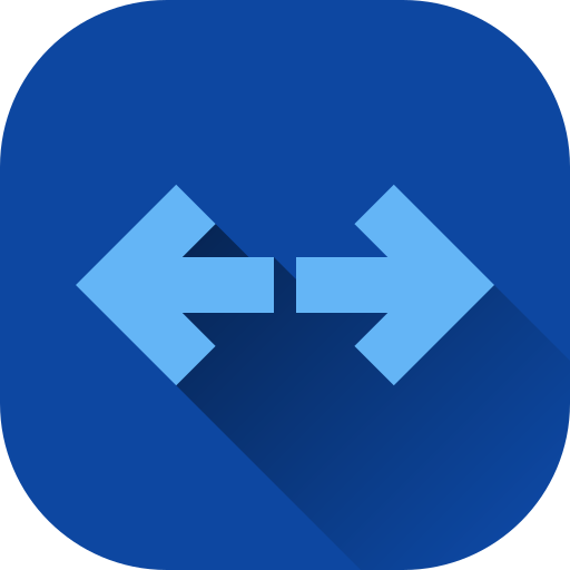 Expand arrows Generic gradient fill icon