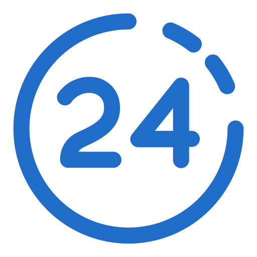 24 horas grátis ícone