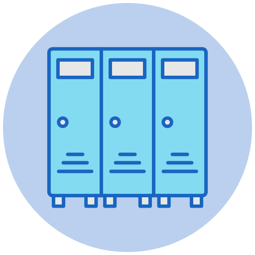 Locker free icon Locker free icon