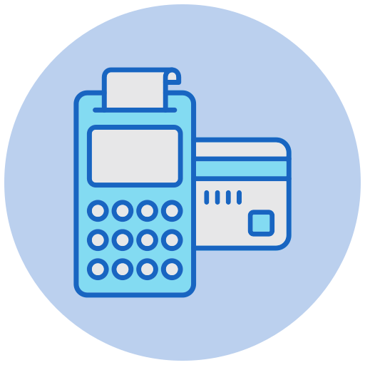 Pos terminal Generic color lineal-color icon