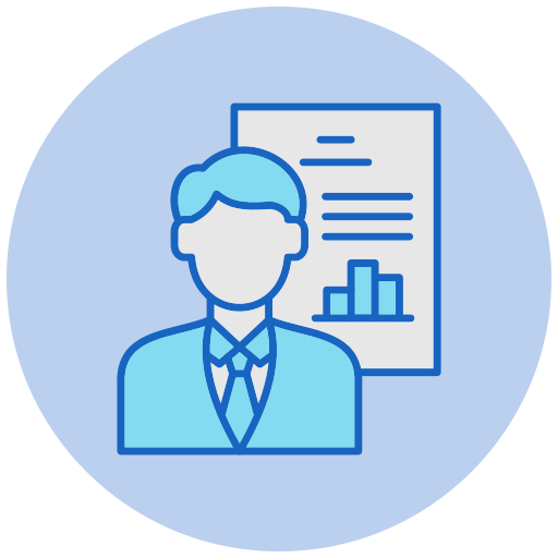 analyste d'affaires Icône gratuit analyste d'affaires Icône gratuit