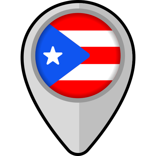 Puerto Rico - Free maps and location icons