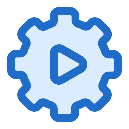 reproductor de video icono gratis