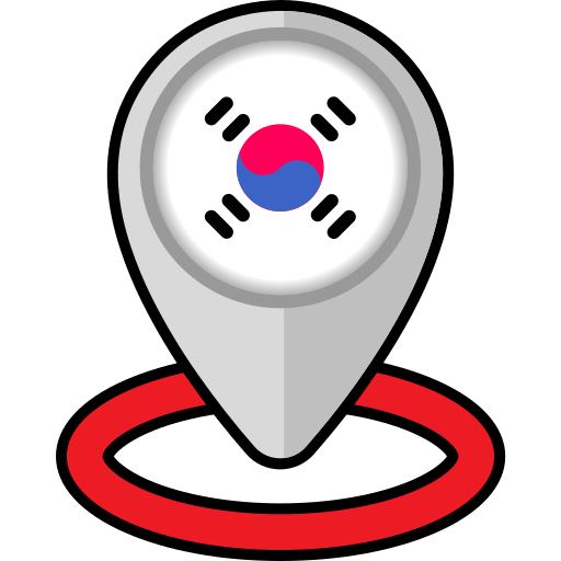 corea del sur icono gratis