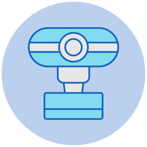 cámara web icono gratis