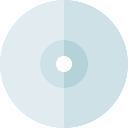 Cd Basic Straight Flat Icon