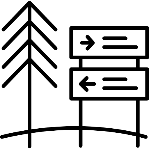 cámping icono gratis