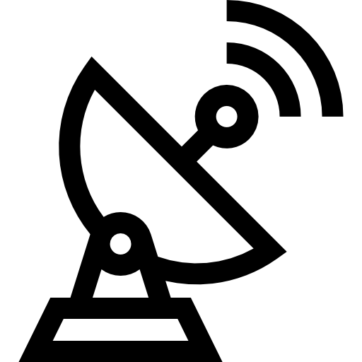 satélite grátis ícone