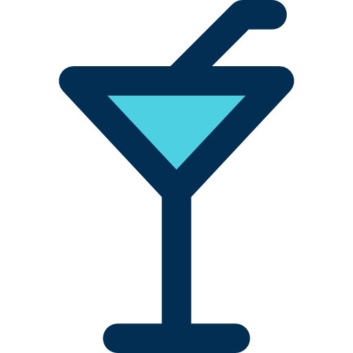 Cocktail bqlqn Lineal Color icon