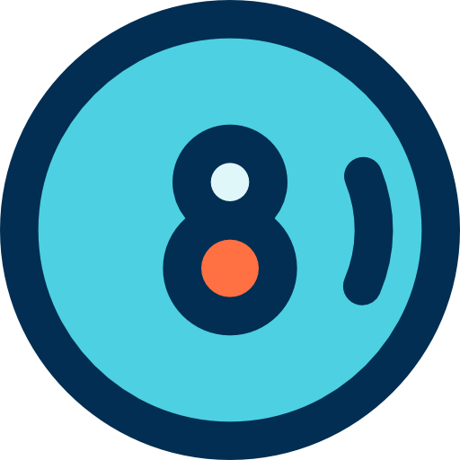 Pool ball free icon Pool ball free icon