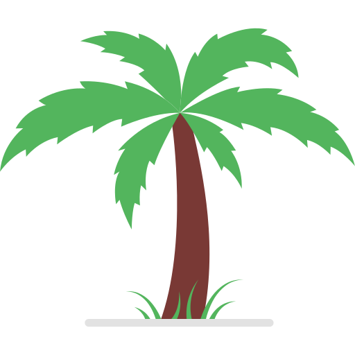 palmera icono gratis