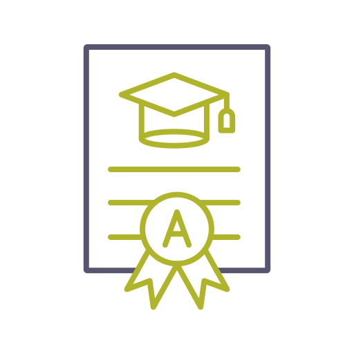 graduación icono gratis