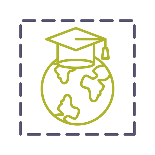educação global grátis ícone