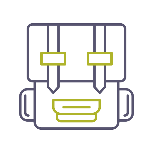 mochila icono gratis