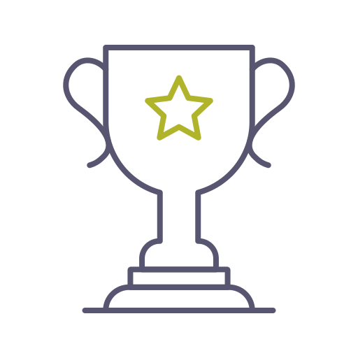 Trophy Generic color outline icon