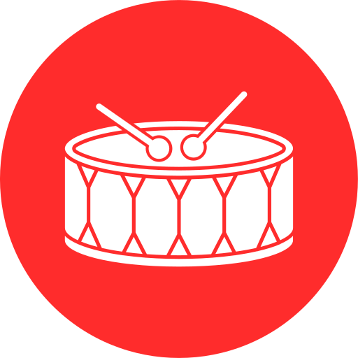 Drum Generic color fill icon