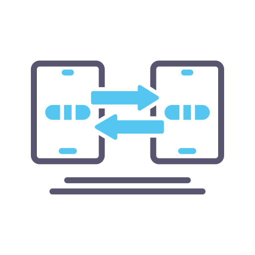 Sincronización de datos icono gratis