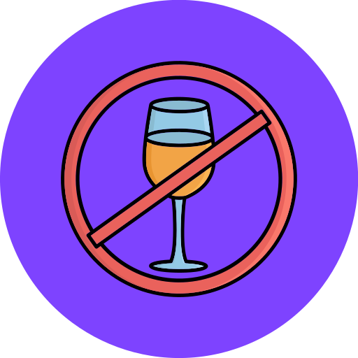 sem álcool grátis ícone sem álcool grátis ícone