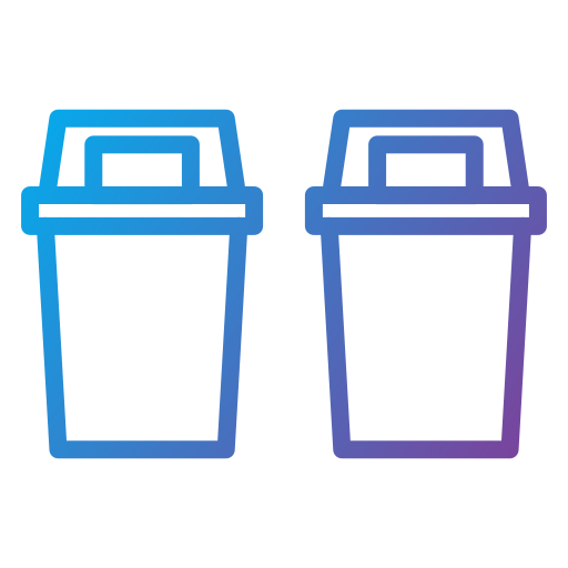 papelera de reciclaje icono gratis