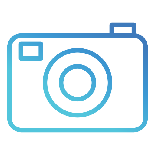 Photo camera Generic gradient outline icon