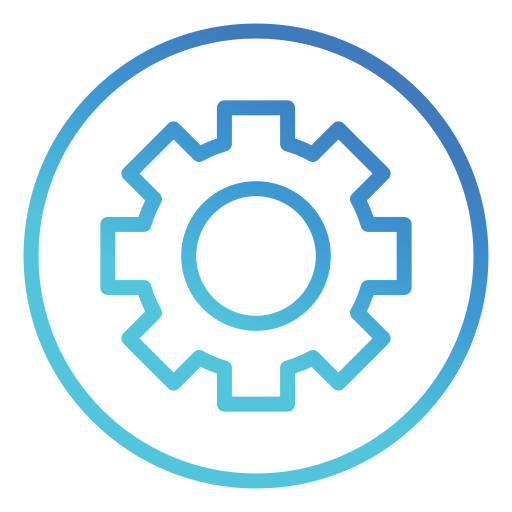 icono de engranaje de configuración icono gratis