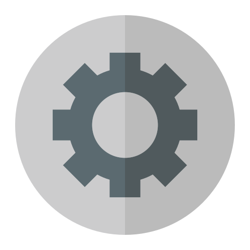 icono de engranaje de configuración icono gratis