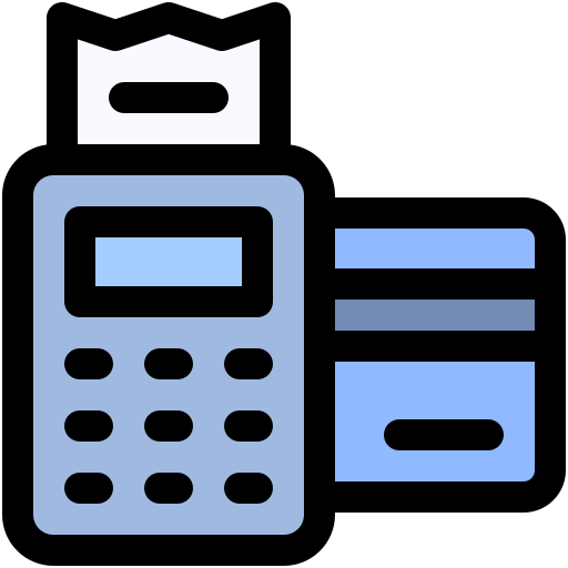 Payment terminal Generic color lineal-color icon