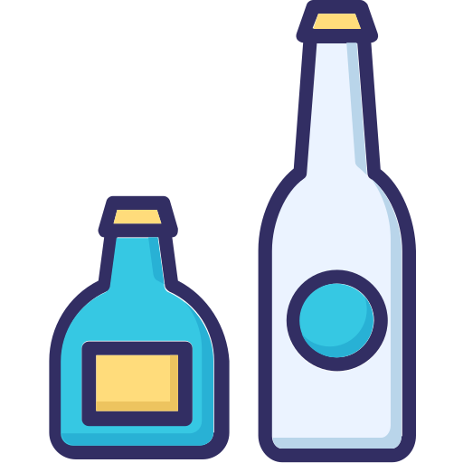 Alcohol Generic color lineal-color icon