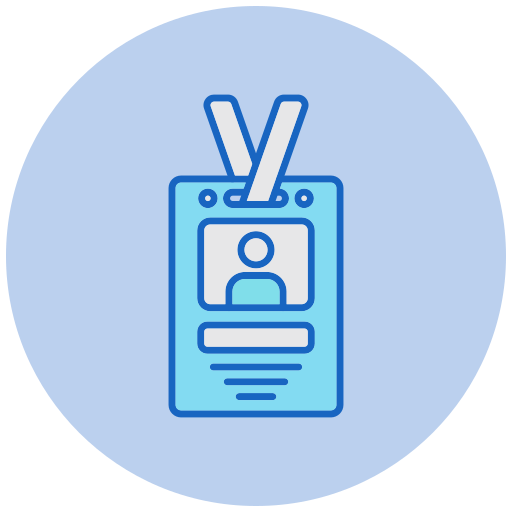 신분증 무료 아이콘