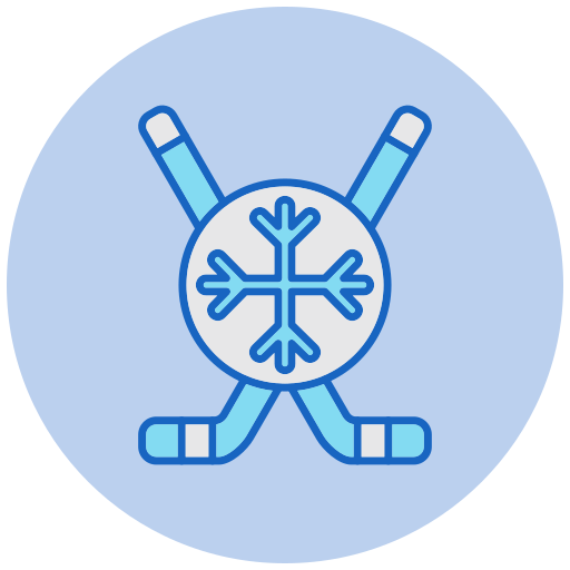 Ice Hockey Generic color lineal-color icon