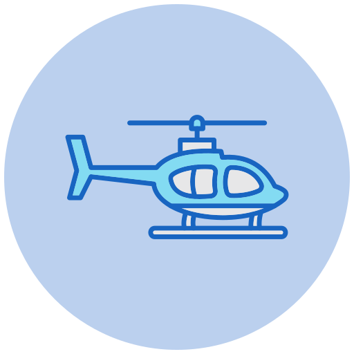 helicóptero icono gratis