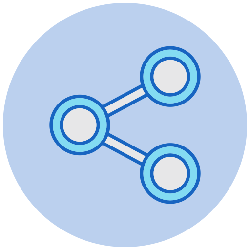 Networking Generic Color Lineal-color Icon