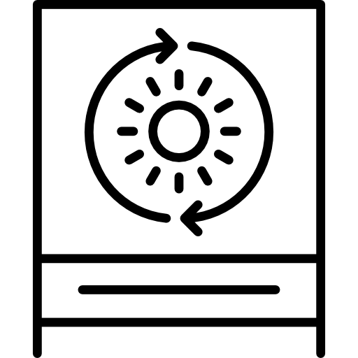 energía solar icono gratis