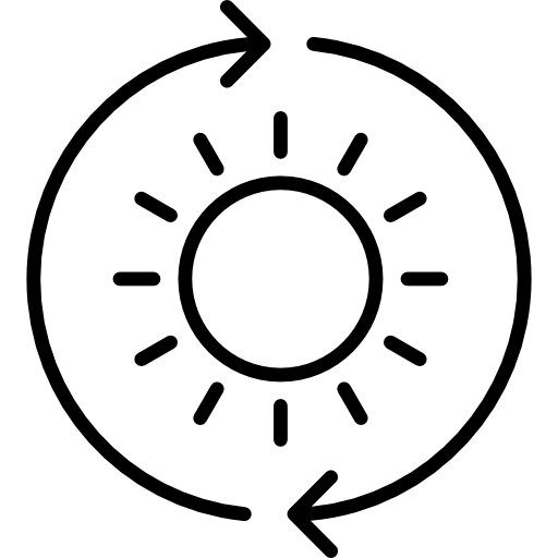 energía solar icono gratis