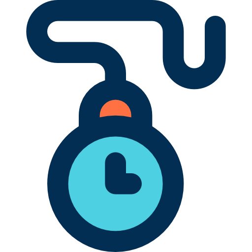 reloj de bolsillo icono gratis