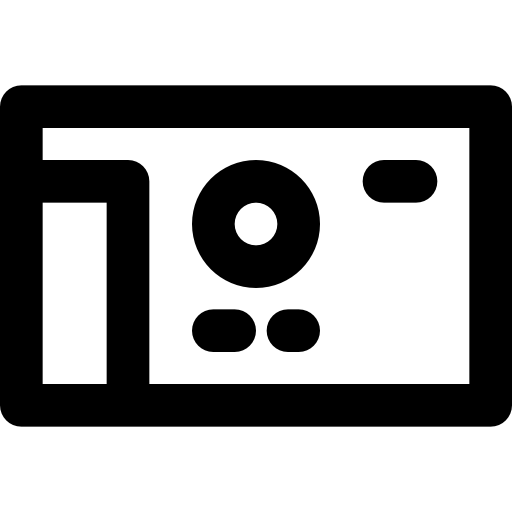 cámara fotográfica icono gratis