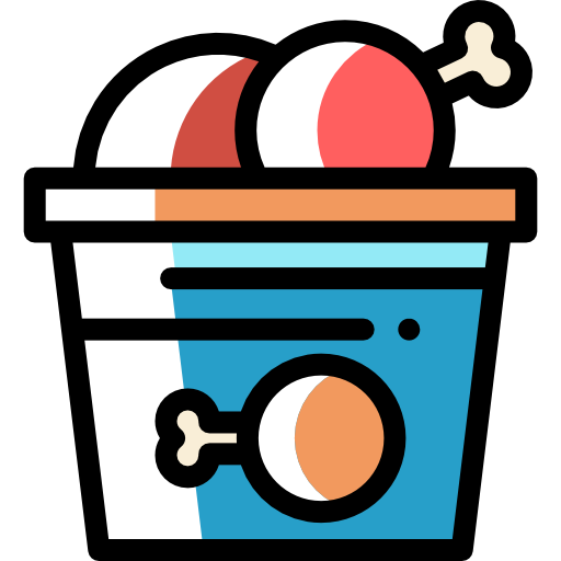 Chicken bucket free icon Chicken bucket free icon