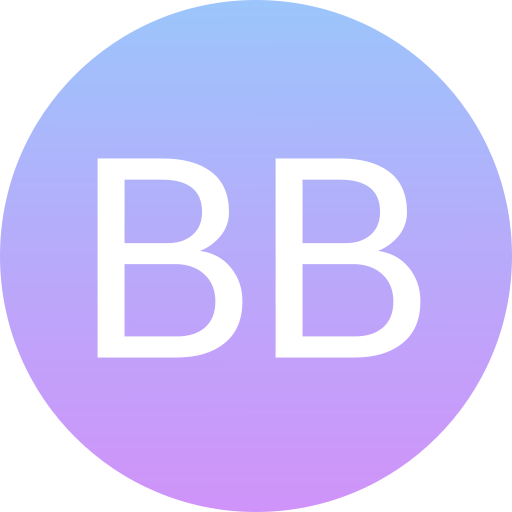 B B Generic Gradient Fill Icon