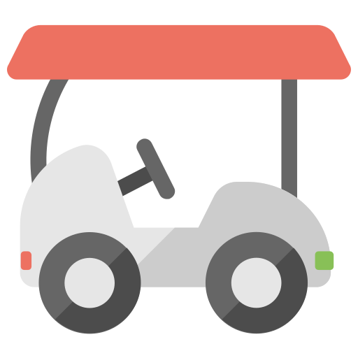 carro de golf icono gratis