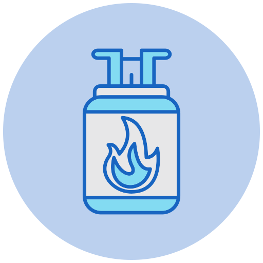 Gas free icon Gas free icon